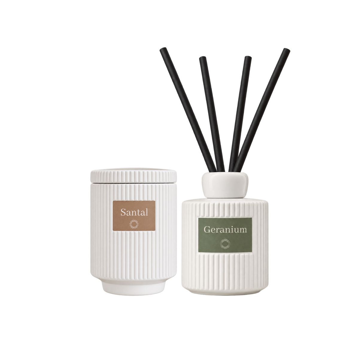 Santal Geranium Aroma Set